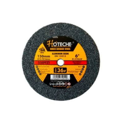Meule plate grise 150-12.7-20 g80 - HOTECHE