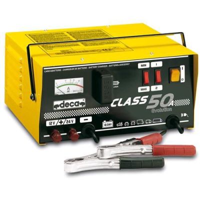 CHARGEUR DE BATTERIE CLASS 50A 12-24V -250AH -1000W- 230V 50HZ 1PH / DECA