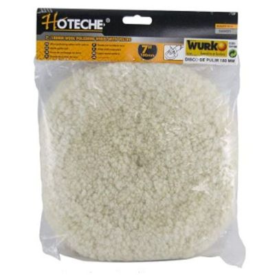 Peau de mouton pour polissage en laine 7"/180 mm - HOTECHE - 560402