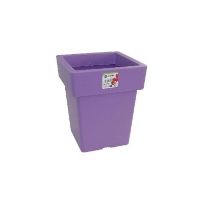 Pot Linéa carré Purple 27x27x34 cm VIOMES
