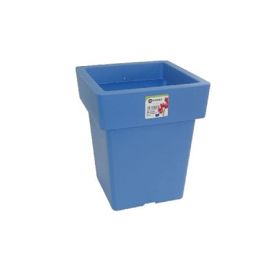 Pot Linéa carré Bordeau 33x33x42cm VIOMES