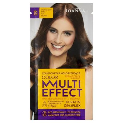 JOANNA Multi Effect Color Shampoo 09 Nut Brown 35g