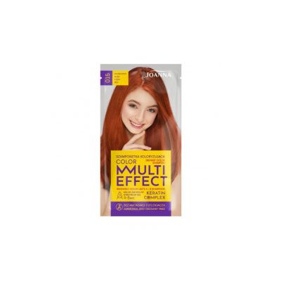 JOANNA Multi Effect Color Shampoo 015 Fiery Red 35g
