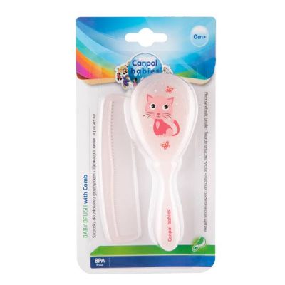 Set Brosse et Peigne Teddy Canpol - Prix Tunisie | Arkan.tn