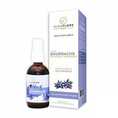 Huile de Bourrache Almaflore Bio - Prix Tunisie | Arkan.tn