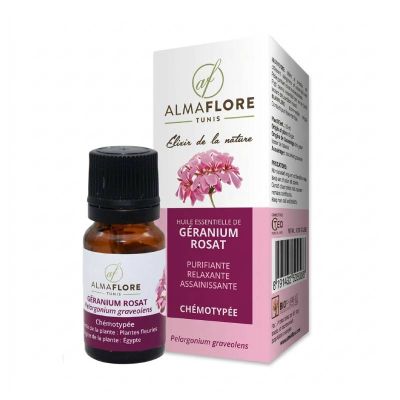 Huile Essentielle Géranium Rosat Almaflore -... | Arkan.tn