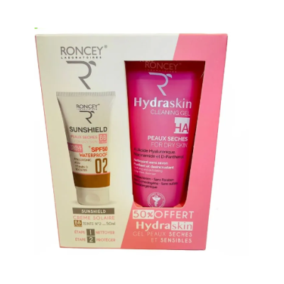 RONCEY Coffret Gel Hydraskin + Sunshield PS Teinte 01