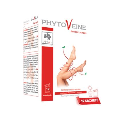 Phytoveine 12 Sachets - Jambes Légères -... | Arkan.tn