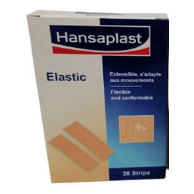 HANSAPLAST Elastic Pansements Strips B/26