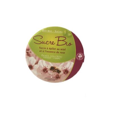 Sucre Bio à l'essence de rose 200g