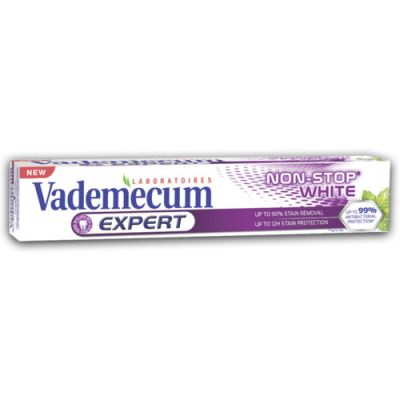 VADEMECUM Dentifrice Non Stop White 65ml