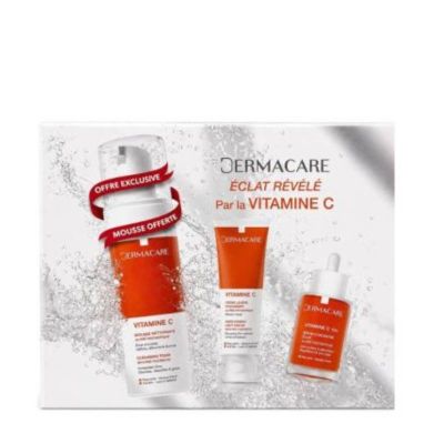 SAYDERMA Dermacare Coffret Vitamine C crème + sérum + mousse