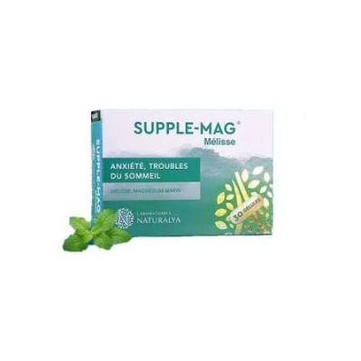 NATURALYA Supple-Mag Mélisse Gel B/30