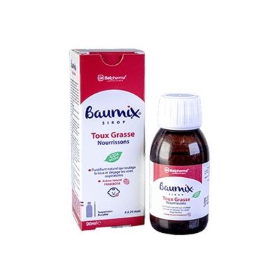 Baumix Sirop Toux Grasse 90 ml - Prix Tunisie | Arkan.tn