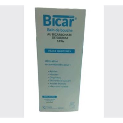 Bain de Bouche Bicar Dent 14% 250ml - Prix... | Arkan.tn