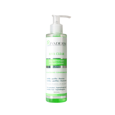 Rivaderm Riva Clear Gel Nettoyant - Prix Tunisie | Arkan.tn