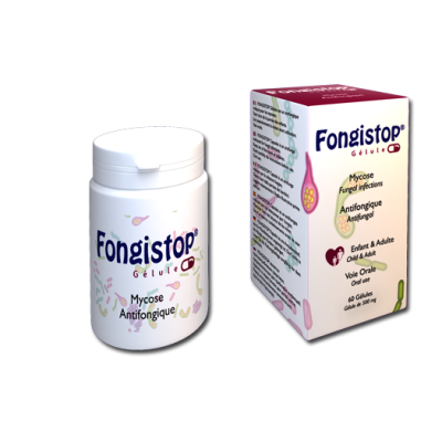 FONGISTOP Gélules Boîte de 60 - Soutien Anti-Fongique