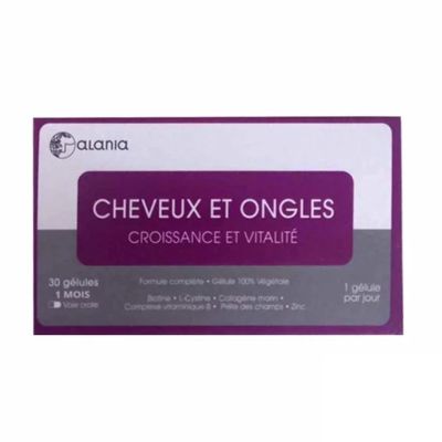 Alania Cheveux & Ongles 30 Gélules - Prix... | Arkan.tn
