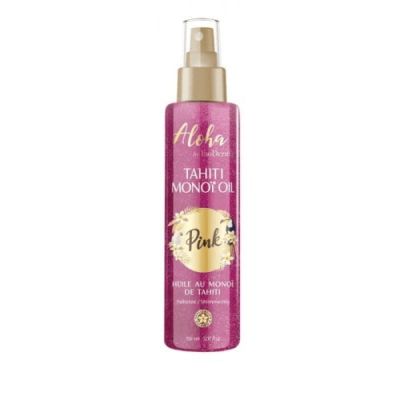 Huile Monoï Pailletée Pink Aloha 150ml -... | Arkan.tn