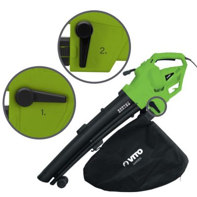 SOUFFLEUR & ASPIRATEUR JARDIN ELECTRIQUE 3000W VITO
