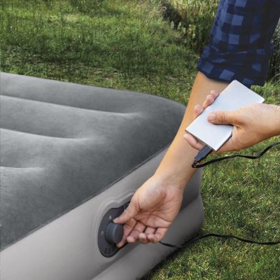 Matelas gonflable INTEX Prestige Mid Rise 64112 - 1 personne - Pompe intégrée