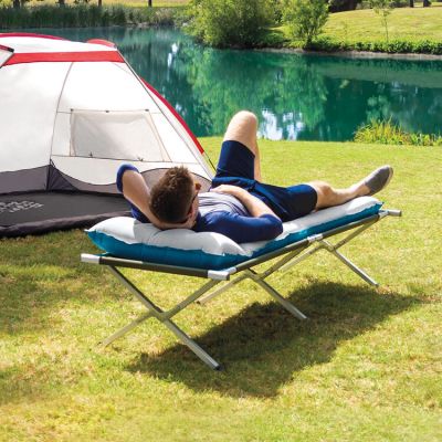 Matelas gonflable camping INTEX 67997 - 1 personne - 184x67 cm