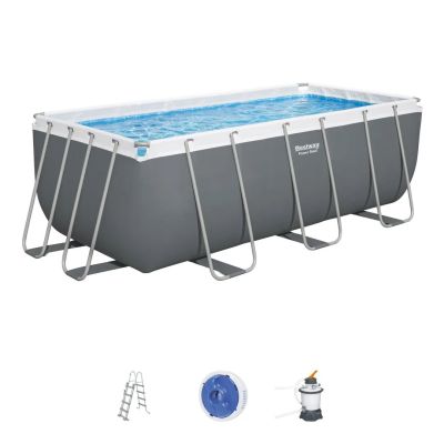 Piscine Hors Sol Bestway Power Steel SwimVista Ovale 427 x 250 x 100 cm + Filtre
