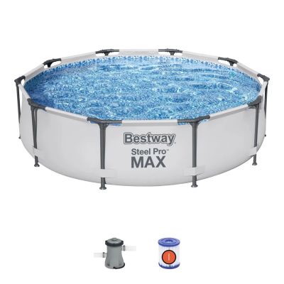 Piscine Hors Sol Bestway Steel Pro Max Ronde D 305 x 76 cm
