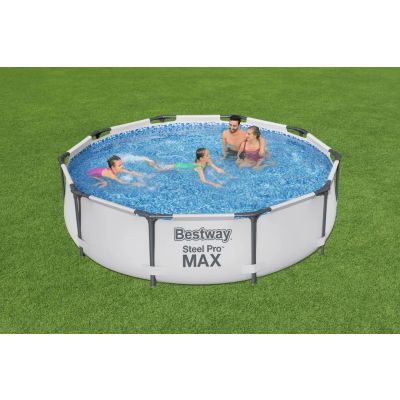 Piscine Hors Sol Bestway Steel Pro Max Ronde D 305 x 76 cm
