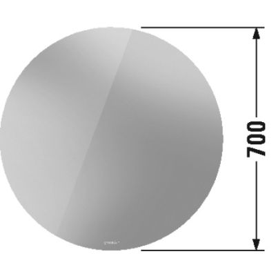 Miroir DURAVIT LM785100000 avec éclairage LED 70 x 3,4 cm – GOOD
