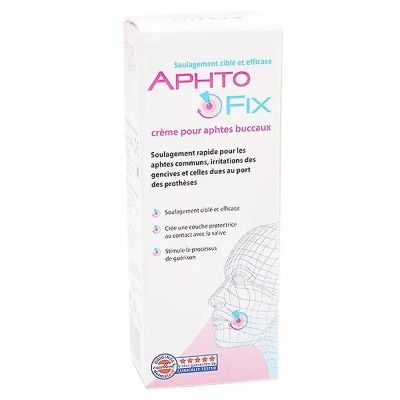 Crème Anti-Aphte Aphtofix 10g - Prix Tunisie | Arkan.tn