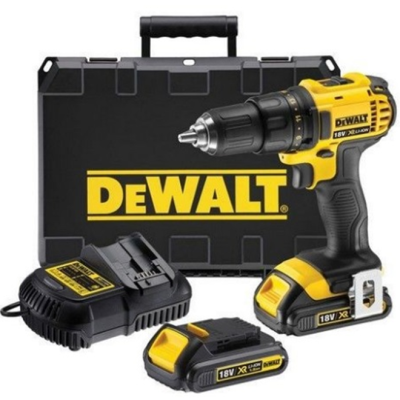 Perceuse-visseuse DEWALT DCD771 - Sans Fil 18V 1.5Ah Double Batteries