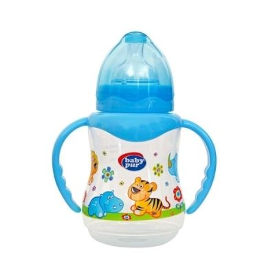 PINKO Biberon Large avec Anses 250ml