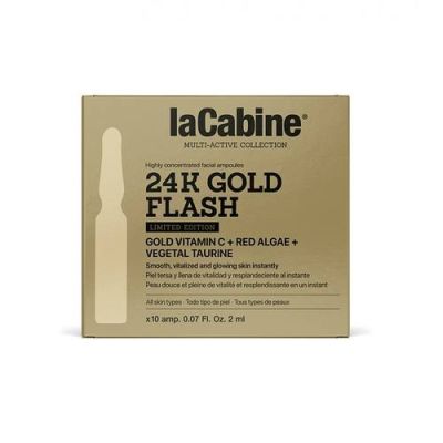 LACABINE 24K Gold Flash Amp B/10