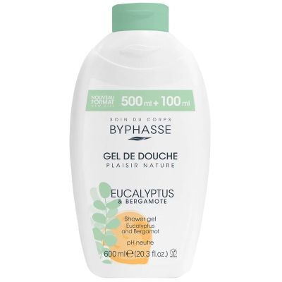 Gel Douche Eucalyptus Byphasse 600ml - Prix... | Arkan.tn