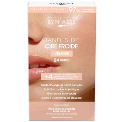 Bandes de Cire Froide Visage Byphasse - Prix... | Arkan.tn