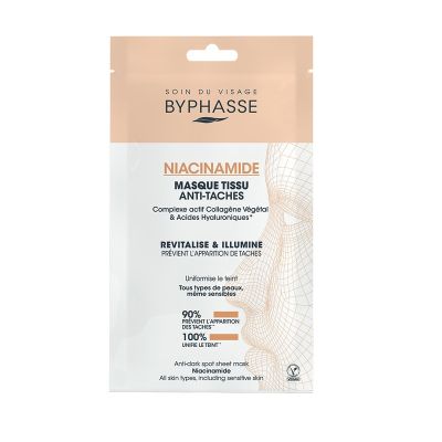 Masque Tissu Niacinamide Byphasse - Prix Tunisie | Arkan.tn
