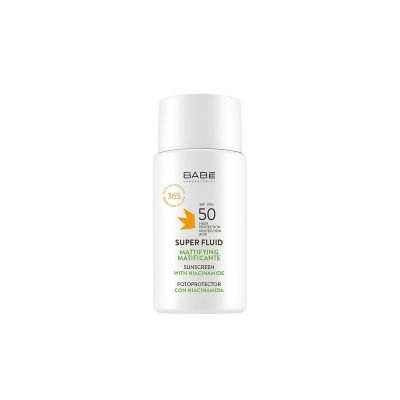 Babe Super Fluid Hyaluronic SPF50+ - Prix Tunisie | Arkan.tn