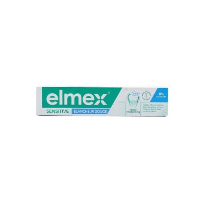 Elmex Dentifrice Sensibilité Blancheur Douce 75ml