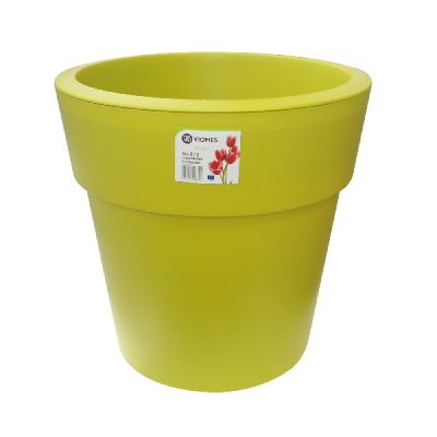 Pot Linéa Chartreuse D30xh28.5cm VIOMES
