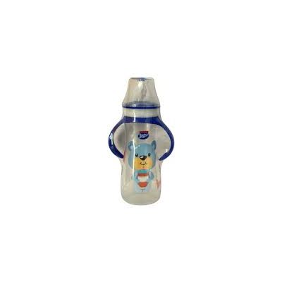 PUR Biberon PP Standard Couvercle Torsadé avec Anses 250ml 72010