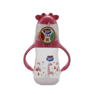 PUR Biberon PP Girafe avec Anses 125ml 72030