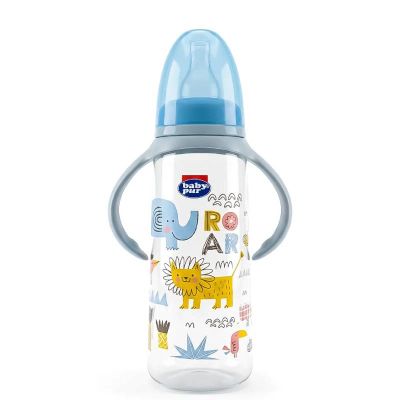 PUR Biberon PP Earth Colors avec Anses 250ml 72503