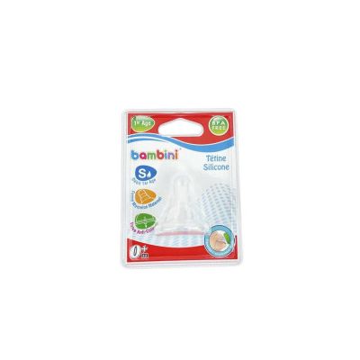 Tétine Silicone 1er Âge Bambini - Prix Tunisie | Arkan.tn