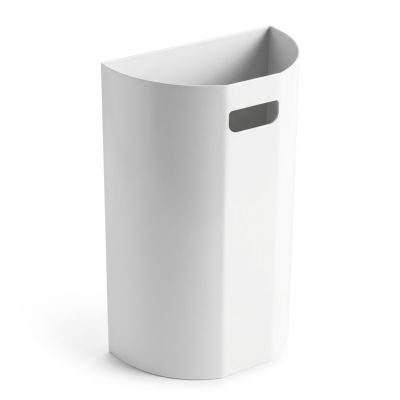 Poubelle Murale Demi-Lune 20L Blanche - Prix... | Arkan.tn