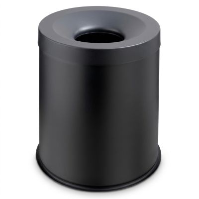 Poubelle Antifeu Noire 14 L - Prix Tunisie | Arkan.tn