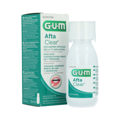 Bain de bouche GUM AFTACLEAR - 120ML