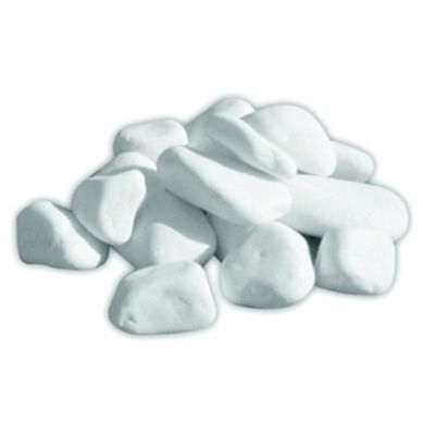 Galet thassos blanc diamant sac 20kg - PERLA GROUP - 10/20