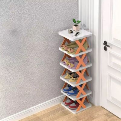 Étagère à Chaussures Multicouche LXURY - 5 Tiers - Blanc