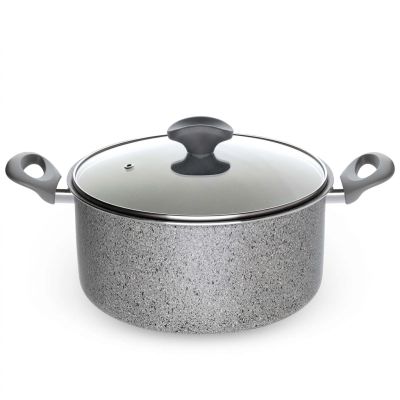 Faitout WINOX Granite 24 cm Gris - Prix Tunisie | Arkan.tn